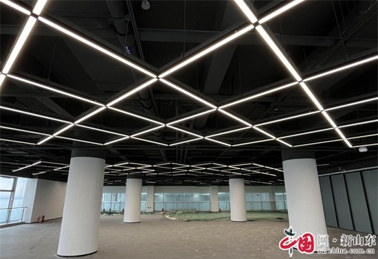 Pg电子网站：提前69天!青岛人工智能文体中心项目(二期)正式通过消防验收(图4)