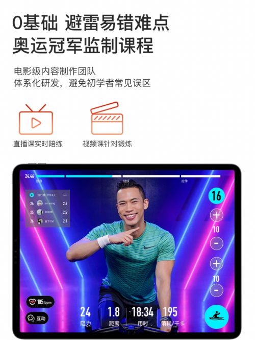 Pg电子网站：Umay动感单车：电子健身器材正在走向智能化(图2)