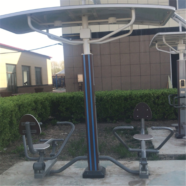 泰昌户外健身器材厂家-双人坐蹬训练器-双人坐蹬器-室外健身器材价格(图2)