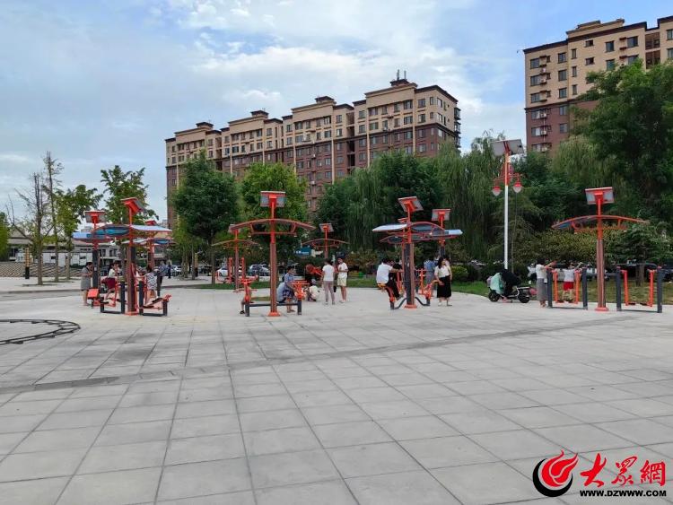 Pg电子网站：快来打卡！郓城县首批智能健身器材已上线_郓城_大众网(图4)