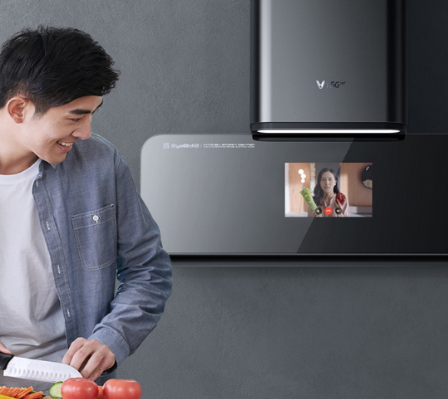 Pg电子平台：云米烟灶套装AIEyebot2：让烹饪化繁为简智享清新健康生活(图3)