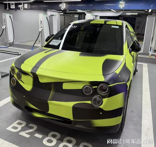 蔚来萤火虫现身形似“本田e”内饰简约车长超4米支持换电