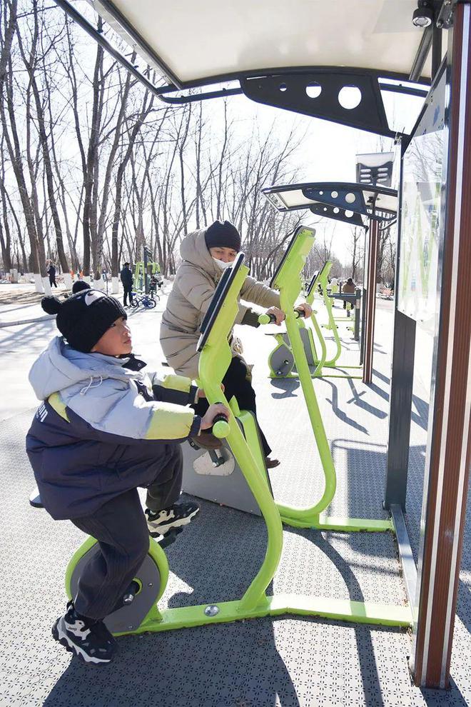 Pg电子平台：少年儿童区域、室外健身房、智慧步道……我市又增一座智慧体育公园(图2)