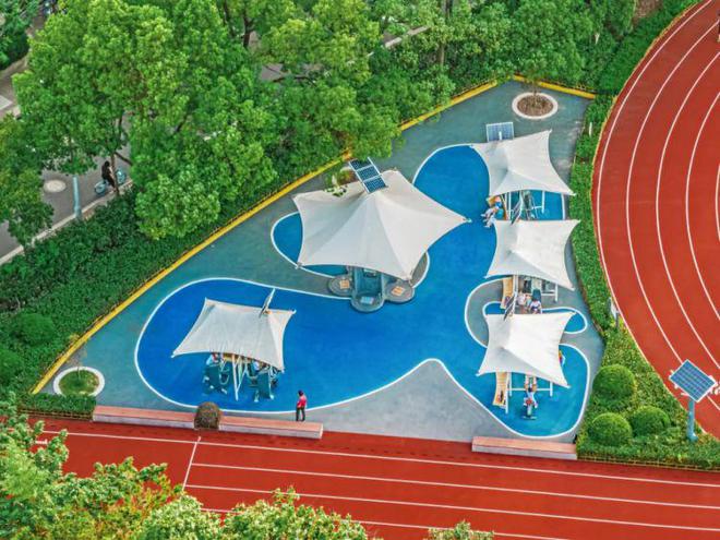 室外智能健身房火了？徐汇这里有快来解锁吧！(图2)