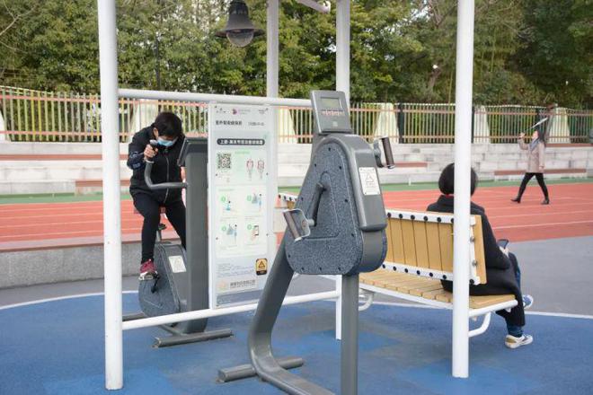 室外智能健身房火了？徐汇这里有快来解锁吧！(图5)