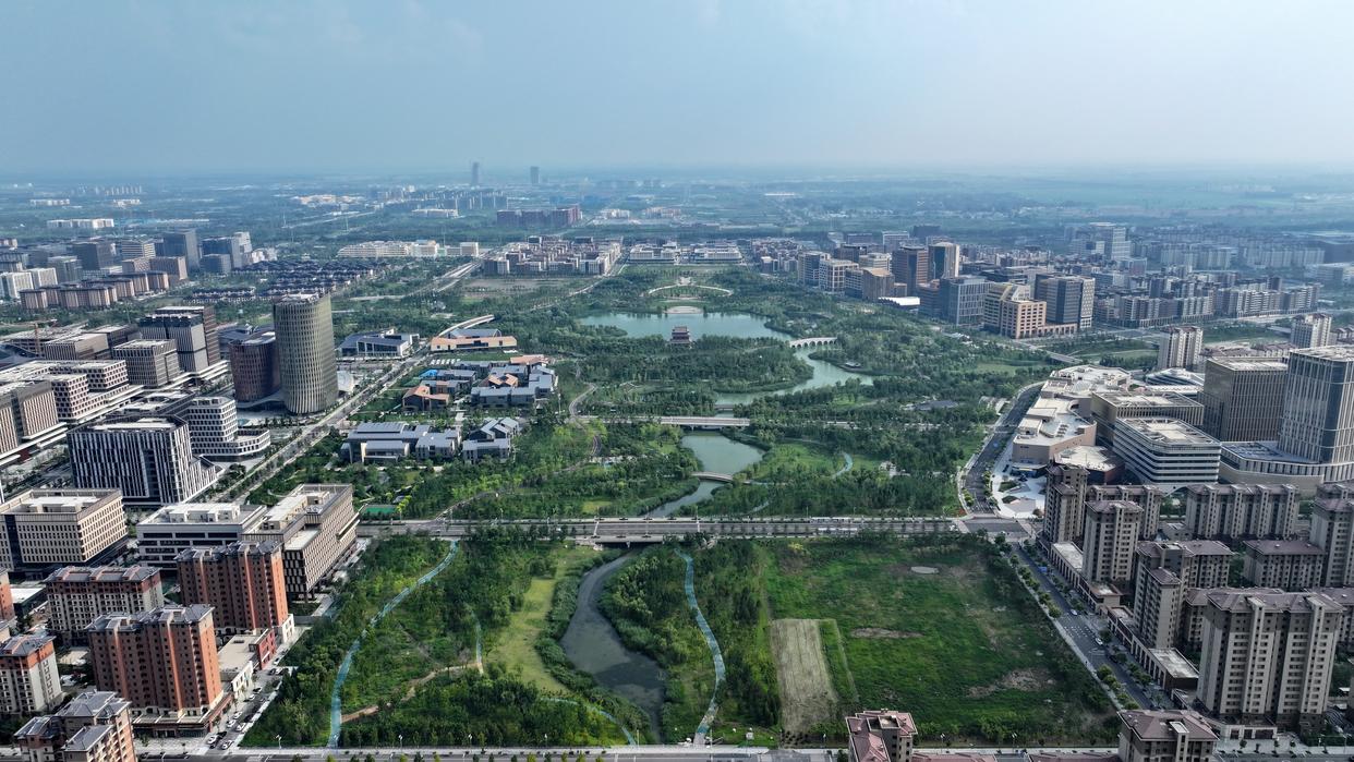 冀云长镜头丨雄安新区雄姿新貌(图6)