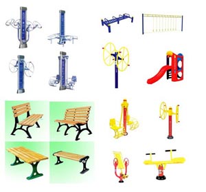 室外健身器材系列户外健身器械种类_雅酷网