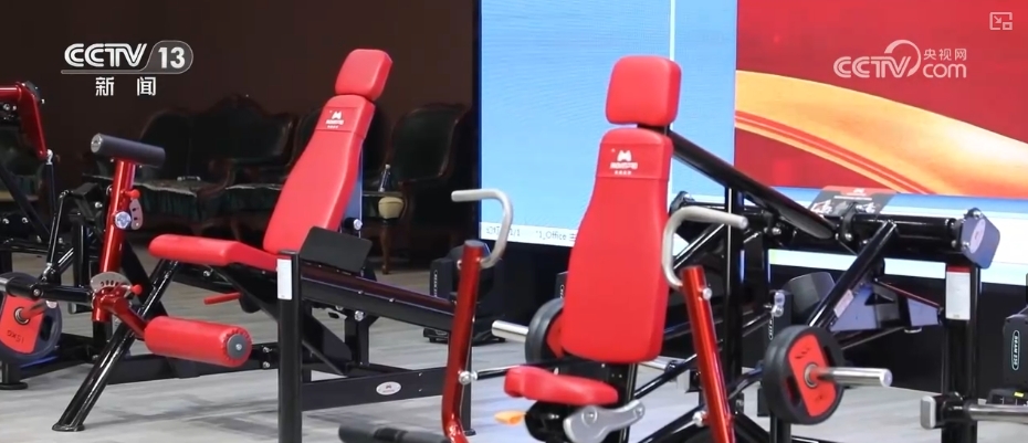 央视《朝闻天下》关注山东宁津：小县城“炼”就健身器材大产业(图8)