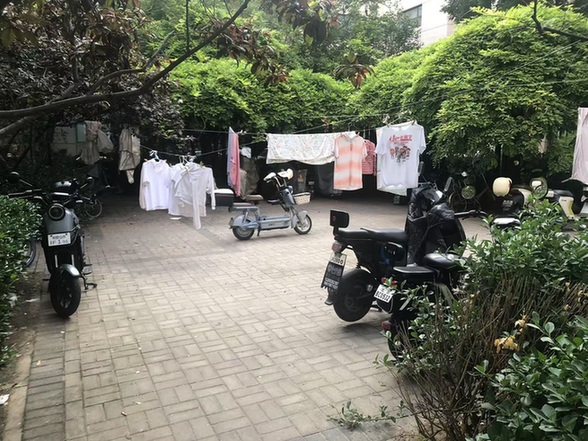 Pg电子：社区健身器怎么都成了“压腿神器”(图4)