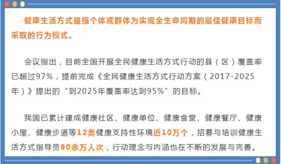 【健康生活】最新！健康生活方式核心要点43条请查收！(图1)