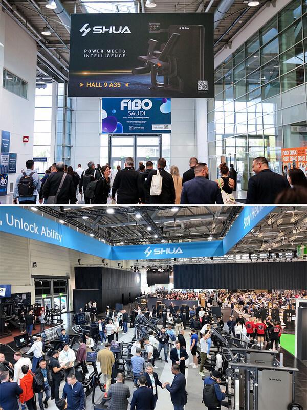 Pg电子平台：让世界看见中国智造实力：舒华体育震撼亮相德国FIBO2025(图2)