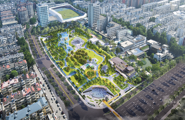 槐苑文化体育公园如何激活39万人的“家门口幸福”？_今日头条_大众网(图1)