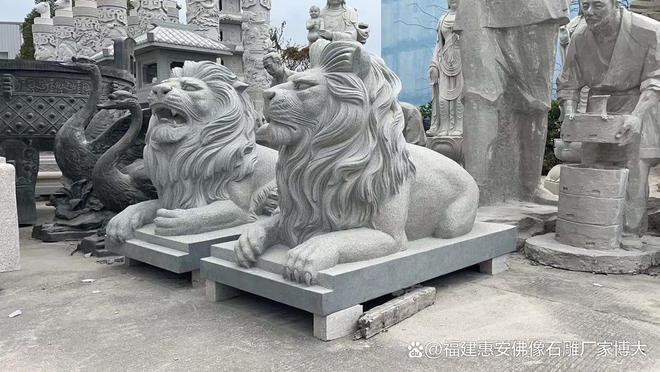 石雕港币狮在宗祠中的装饰作用(图1)