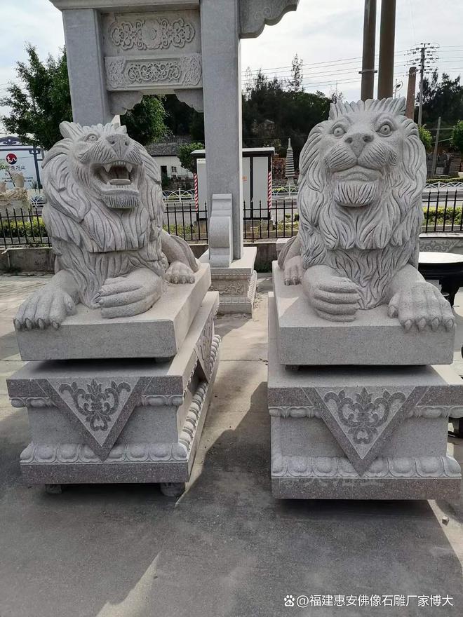 石雕港币狮在宗祠中的装饰作用(图4)