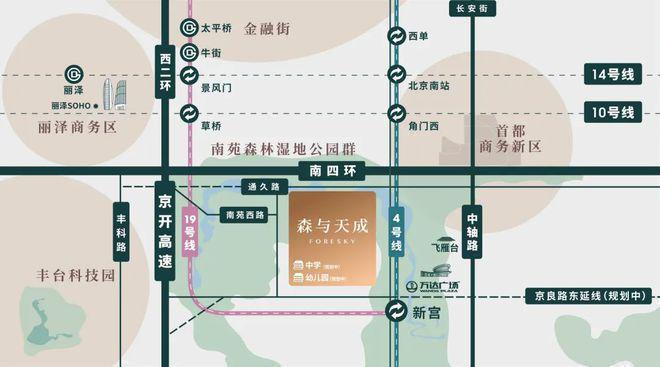 楼市焦点@丰台森与天成售楼处发布-森与天成引领购房热潮！(图6)